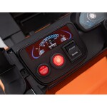 Mamido Dětský elektrický vysokozdvižný vozík JCB žlutý
