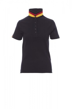 Dámská polokošile Payper NATION LADY Barva: Černá/ Německo, Velikost: S (000082002114015S)