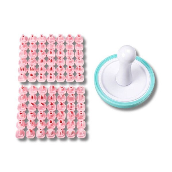 Dortisimo Razítko na sušenky s písmeny, číslicemi a symboly