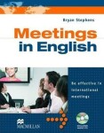 Meetings in English: Book &amp; CD - Bryan Stephens