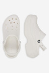 Pantofle Crocs BELLA CLOG 210062-100 Materiál - Croslite