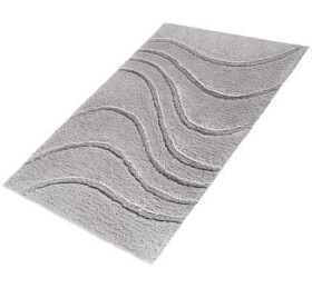 RIDDER - LA OLA předložka 60x90cm s protiskluzem, polyester, šedá 729307