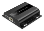 Digitus HDMI IP přijímač černá / Přijímač / 4K/60Hz / HDMI 2.0 / Cat6 / IR (DS-55352)