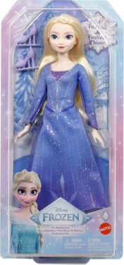 Frozen panenka Elsa na bruslích - Mattel Barbie