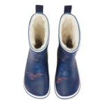 Bundgaard BG401033 Classic Rubber Boot Winter Dinosaurus Modrá