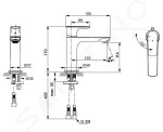 IDEAL STANDARD - Connect Air Umyvadlová baterie Grande Slim, BlueStart, chrom A7016AA