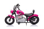 Mamido Elektrická motorka A9902 36V 350W růžová