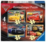 Ravensburger Disney: Auta 3 II 4 v 1