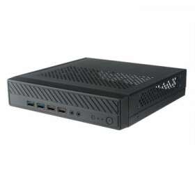 Akasa Cypher MX3 Thin / Mini ITX / bez zdroje / možnost pověšení na zeď / hliník / OEM (A-ITX38U3-M1B)