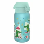 Ion8 Leak Proof Dětská láhev Crocodiles tyrkysová 350 ml (619098091021)