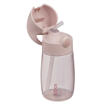 B.box Láhev na pití s brčkem 380 ml - blush crush