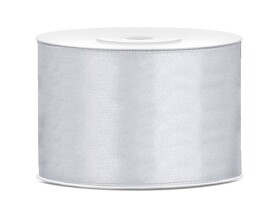 PartyDeco PartyDeco Stříbrná stuha 50 mm x 25 m (1 ks)