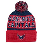 Outerstuff Dětská zimní čepice Washington Capitals Puck Pattern Cuffed