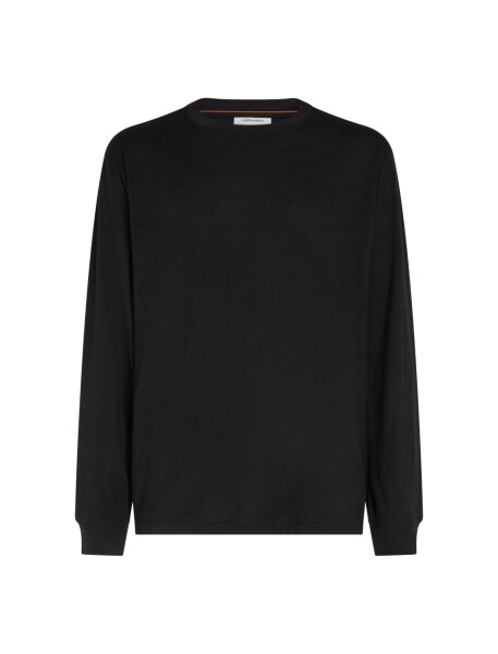 ICEBREAKER Mens Merino 150 Tech Lite LS Relaxed Tee, Black velikost: M