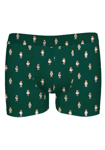 Pánské boxerky JOHN FRANK JFBDWPMOD506 Mini teddy