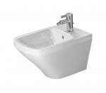 DURAVIT - DuraStyle Závěsný bidet, 370x540 mm, otvor pro baterii, bílá 2287150000