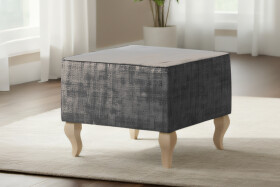 Taburet Bresso - látka Mafera látka: Mafera 35 - šedá