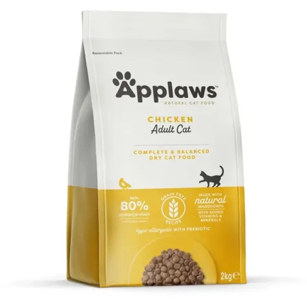 Applaws Adult kuřecí 2 kg / Granule pro kočky / bez obilovin / hypoalergenní (033-4022)