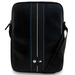 BMW Taška Carbon Blue Stripes 8" černá / Taška (BMW000834)
