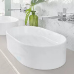 VILLEROY & BOCH - Collaro Umyvadlo na desku, 560x360 mm, CeramicPlus, Stone White 4A1956RW