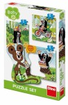 Puzzle set Krtek na louce baby