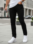 Pánské džíny slim fit černé FashionStreet UX4482 s33