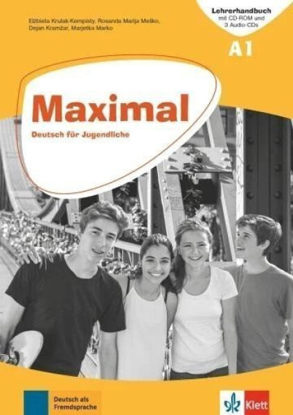 Maximal 1 (A1) – Unterrichtshandbuch + CD-Rom + 2Audio CD zum KB + 1Audio-CD zum AB - Dejan Kramzar
