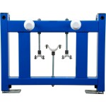 CERANO Modul pro závěsný bidet - předstěnová instalace/sádrokarton - 45x33,7 cm