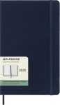 Moleskine Plánovací zápisník 2025 modrý L, tvrdý