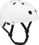 LIONELO Dětská cyklistická přilba 50-56cm bílá (LO-HELMET WHITE)