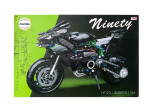 Mamido Technická stavebnice motorka Ninety 1:8 806 dílů zelená MT1613