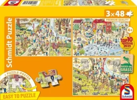 SCHMIDT Puzzle Zábava v Zoo