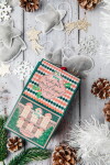 TEA HERITAGE Dárková sada bio čajů Christmas House – set 10 ks, zelená barva, papír
