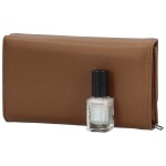 Stylová dámská koženková peněženka MaxFly Ennio, hnědá