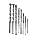 Vrtáky do zdiva s válcovou stopkou ø 3 - 10 mm, STALCO