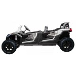 Mamido Elektrické autíčko Buggy ATV RACING UTV2000 čtyřmístné bílé