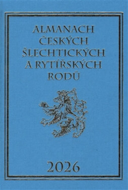 Almanach českých šlechtických rytířských rodů 2026 Karel Vavřínek