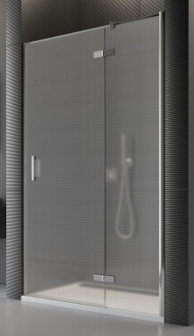 SanSwiss PU13PD 090 10 30 Sprchové dveře jednodílné 90 cm pravé, chrom/mastercarré