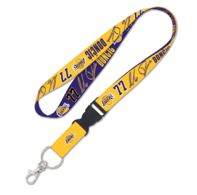 Wincraft Klíčenka Luka Doncic Los Angeles Lakers NBA Lanyard w/detachable buckle 1"