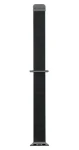 SBS caseme tmavě šedá / Řemínek pro Apple Watch / 38/40/41 mm / ocel