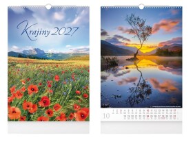 Nástěnný kalendář 2027 MFP Krajiny