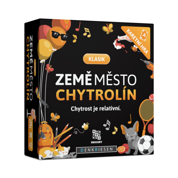 Země město chytrolín: Klasik - Karetní hra - Albi