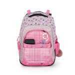 Bagmaster LUMI 22 A školní batoh - bílá kočka s mašlí