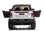 Mamido Dětské elektrické autíčko Toyota Hilux 4x4 bílé