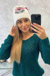 Dámská čepice Ofelia K349 bílá UNI