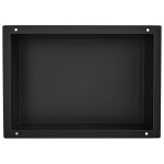 CERANO - Zápustná polička/nika do obkladu - černá matná - 30x20x10 CER-417470