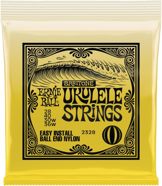 Ernie Ball 2328 Baritone Nylon Ball End Ukulele Strings