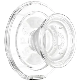 PopSockets Kick-Out Grip transparentní / Držák a stojánek na telefon / MagSafe / bezdrátové nabíjení (809278)