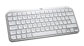 Logitech MX Keys Mini US šedá / bezdrátová klávesnice / US layout / Bluetooth / LED podsvícení (920-010526)
