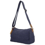 Trendy dámská crossbody kabelka Amida, tmavě modrá